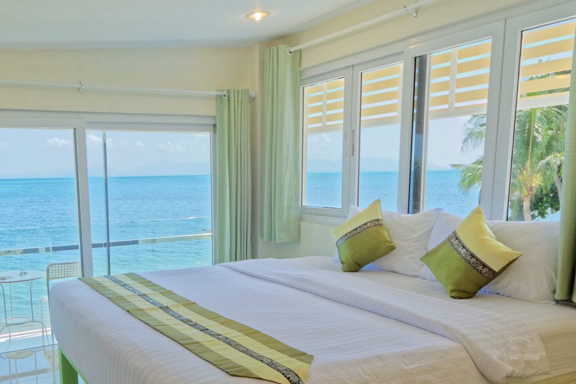 Beachfront rooms Health Oasis Resort